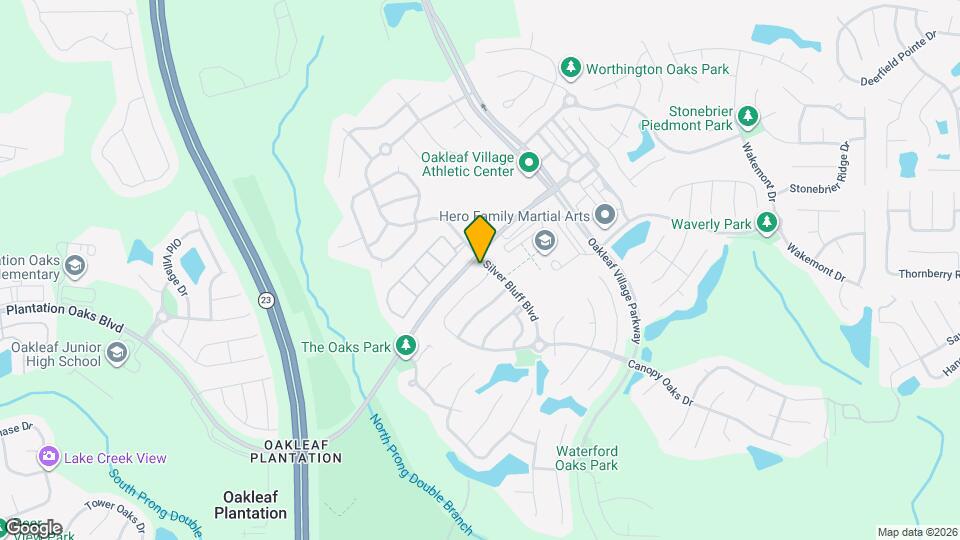 1759 Canopy Oaks Dr Mapa y Detalles de la Ubicación