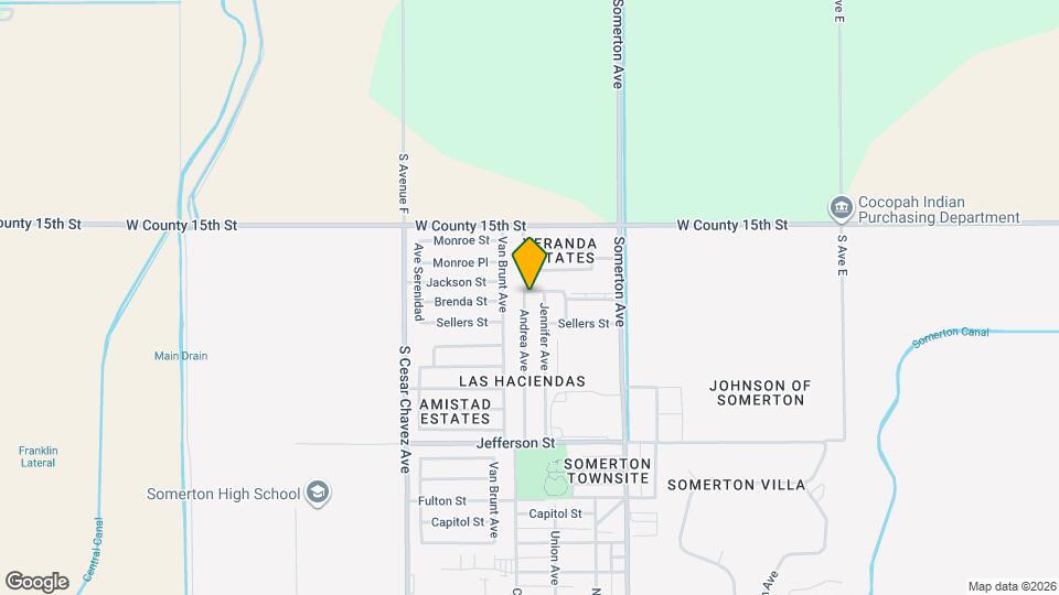 1422 Andrea Ave Map and Location Details