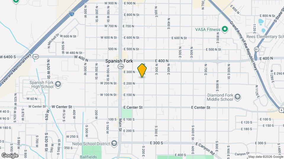 229 N 200 E, Unit 225-104PR Map and Location Details