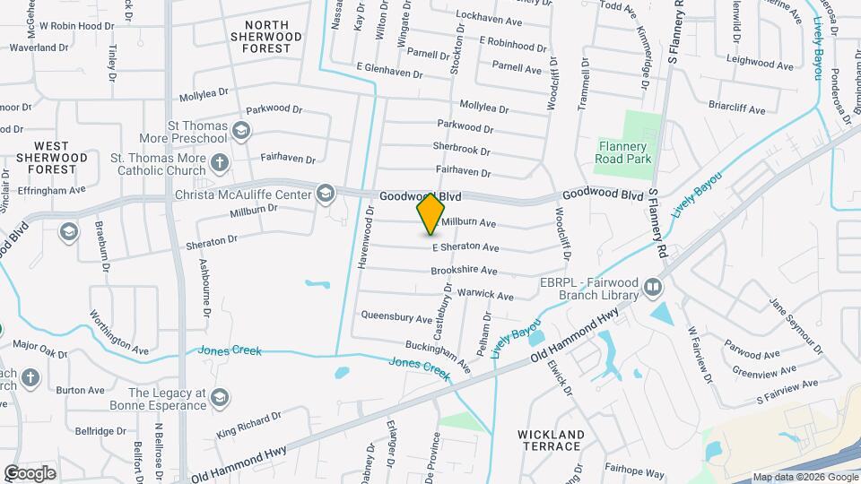 12425 E Sheraton Ave Map and Location Details