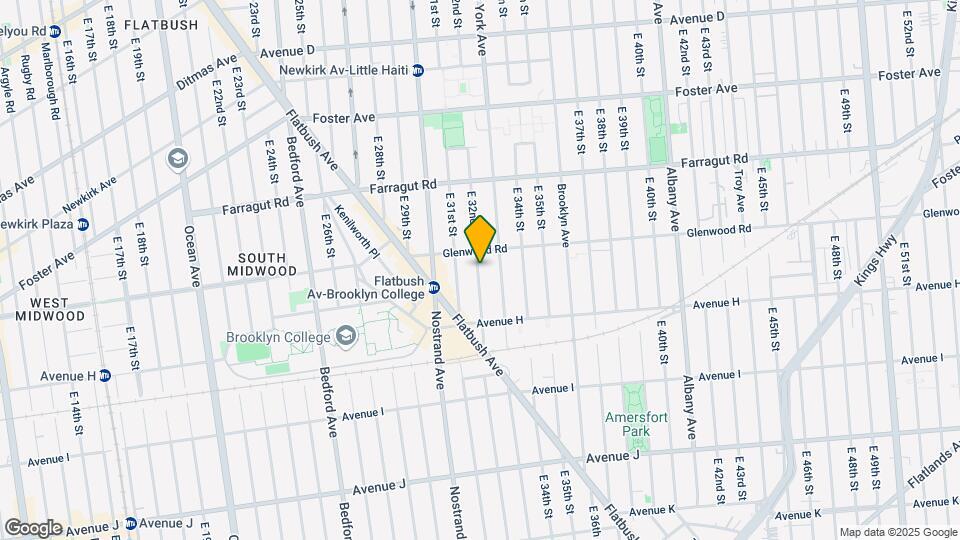 729 E 32nd St Map and Location Details