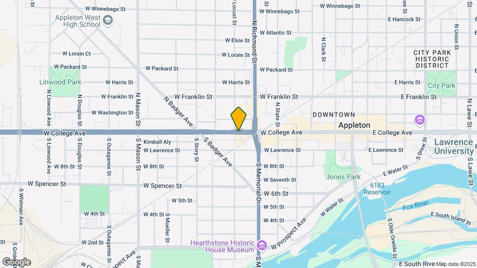 743 W College Ave Map and Location Details