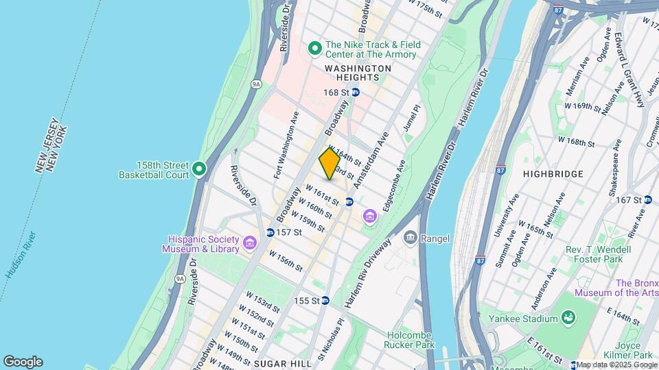 524 W 162nd St Map and Location Details
