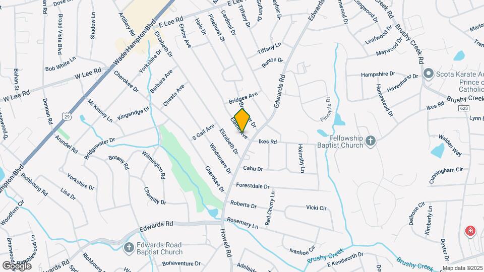 320 Elaine Ave Map and Location Details