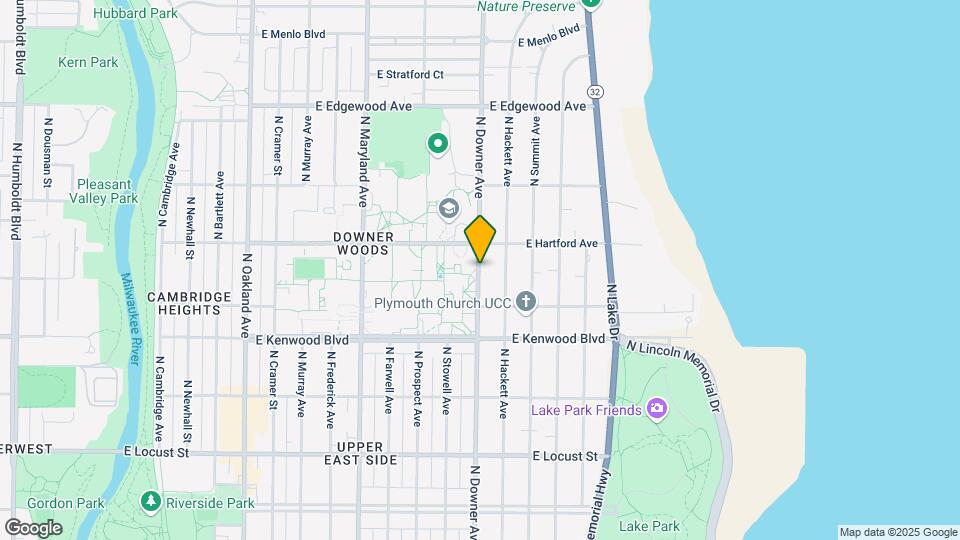 3244 N Downer Ave Map and Location Details