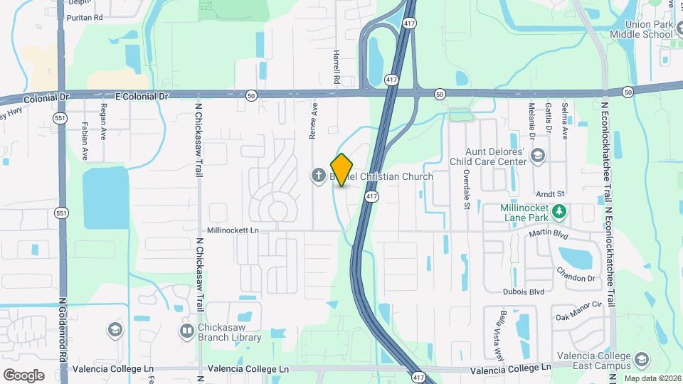 1220 Easton St Map and Location Details