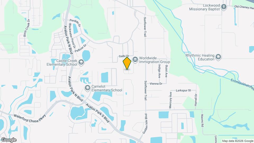 1110 Bassano Way Map and Location Details