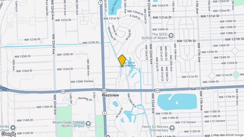 12258 NW 24th Pl Map and Location Details