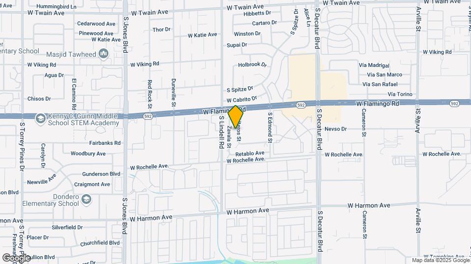 4185 Solteros St Map and Location Details