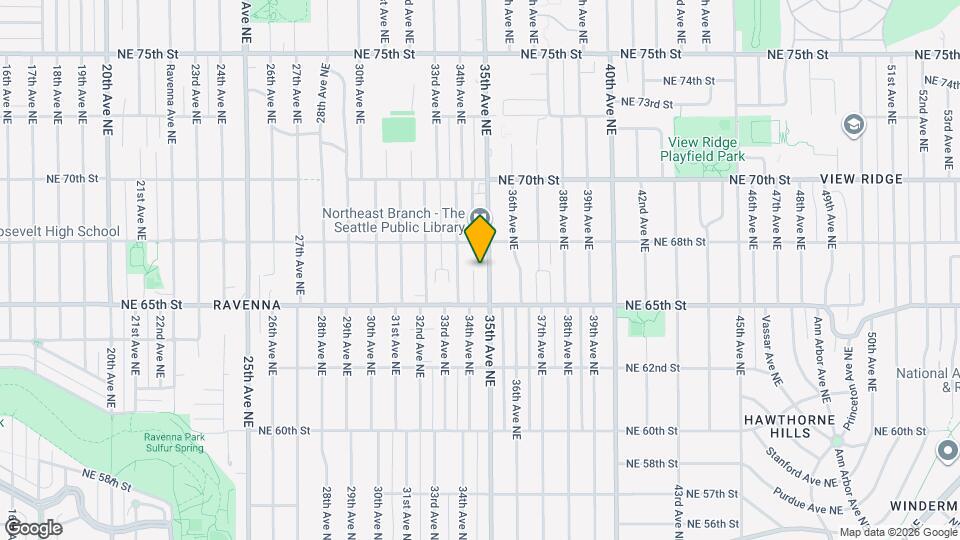 6535 35th Ave NE Map and Location Details
