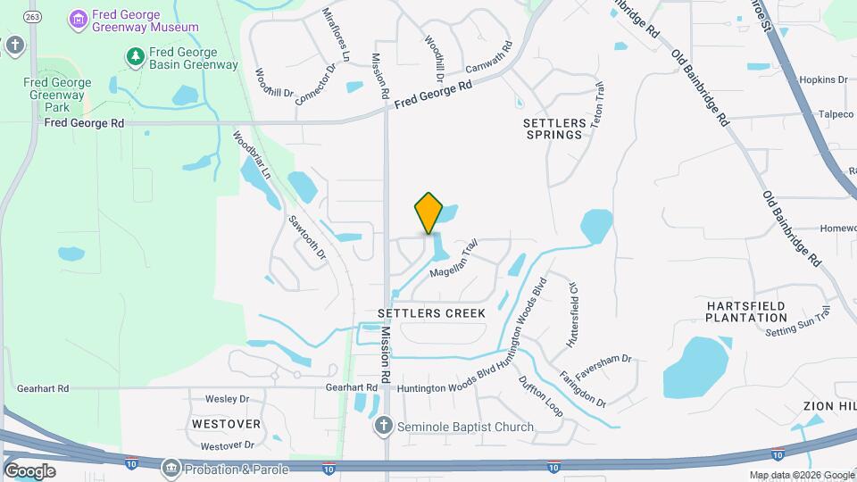 3934 Gaffney Loop Mapa y Detalles de la Ubicación