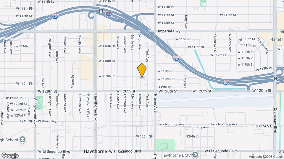 11922 Oxford Ave Apartments and Nearby Hawthorne Apartments For Rent Hawthorne, CA