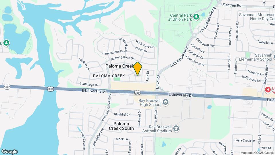 1813 Sparrow Ln Mapa y Detalles de la Ubicación
