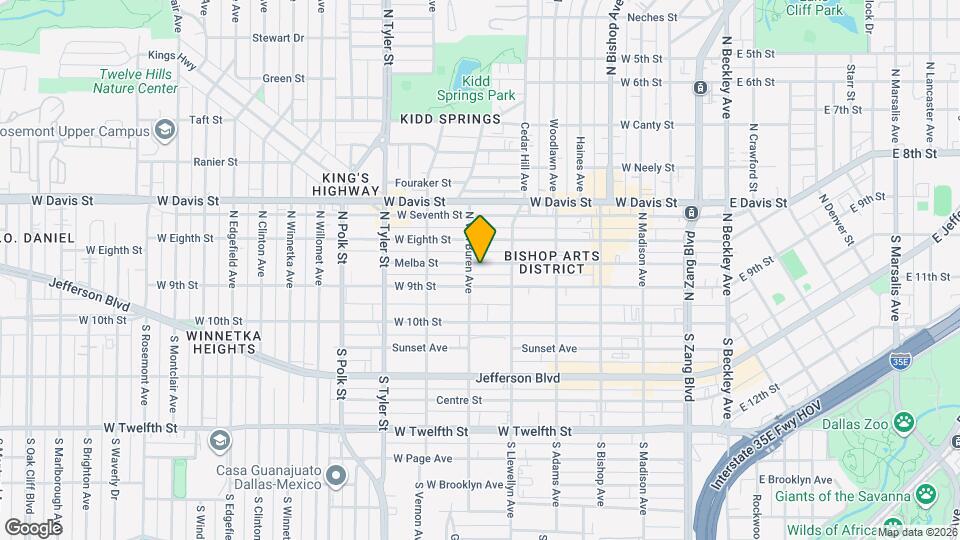 632 Melba St Map and Location Details