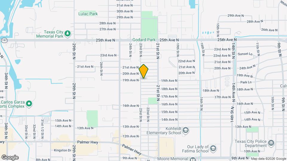 2218 19th Ave N Map and Location Details