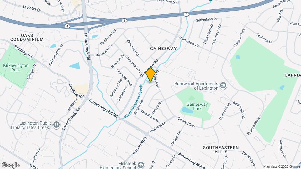 3507 Olympia Rd Map and Location Details