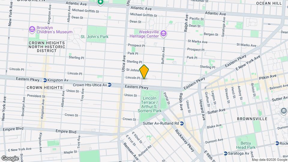 269 Rochester Ave Mapa y Detalles de la Ubicación
