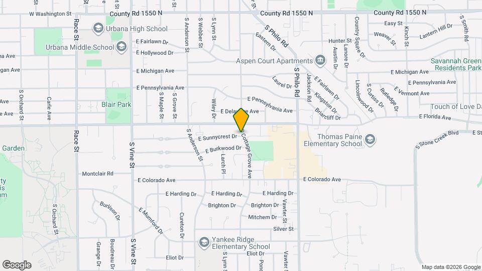 Campus Property Management Map and Location Details