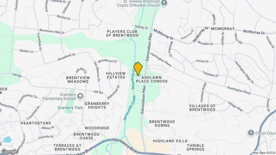 701 Brent Glen Pl Map and Location Details