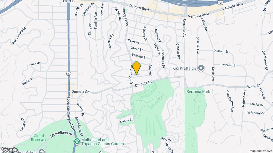 21327 Providencia St Map and Location Details