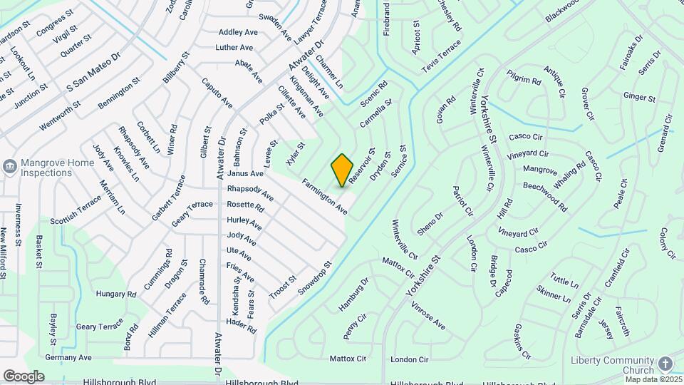 3353 Reservoir St Mapa y Detalles de la Ubicación
