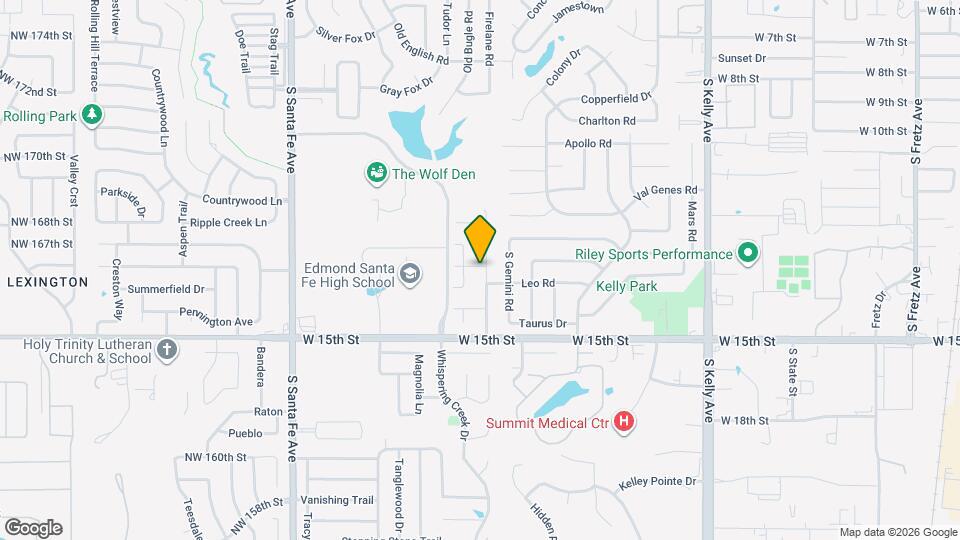 1301 Del Norte Dr Map and Location Details