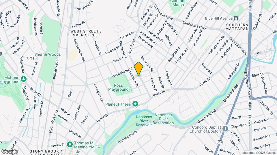 259 Wood Ave-Unit -Apt 1 Map and Location Details