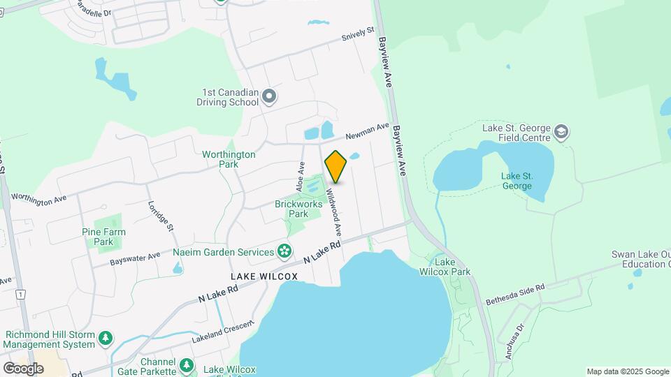 127 Wildwood Ave Map and Location Details