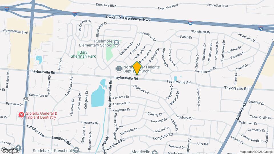 6319 Taylorsville Rd Map and Location Details