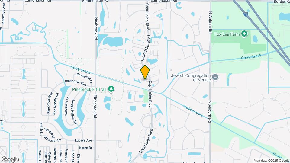 927 Capri Isles Blvd Mapa y Detalles de la Ubicación