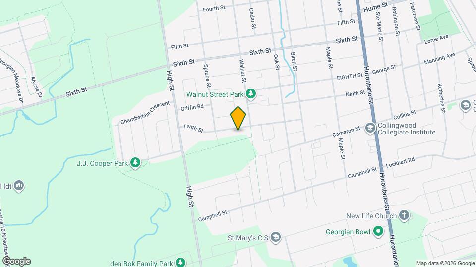 509 Tenth St Map and Location Details