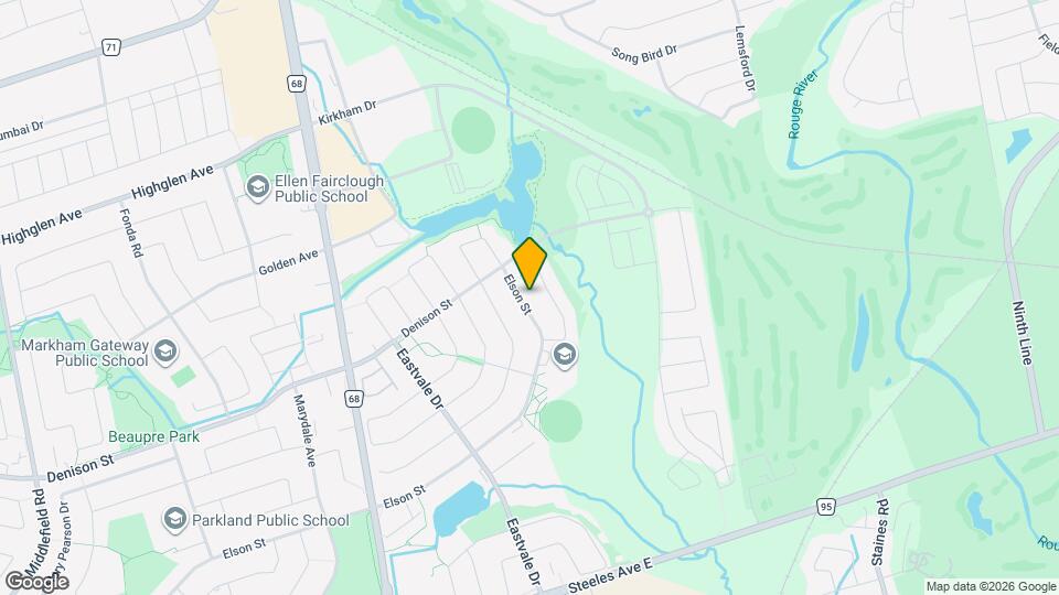 435 Elson St Map and Location Details