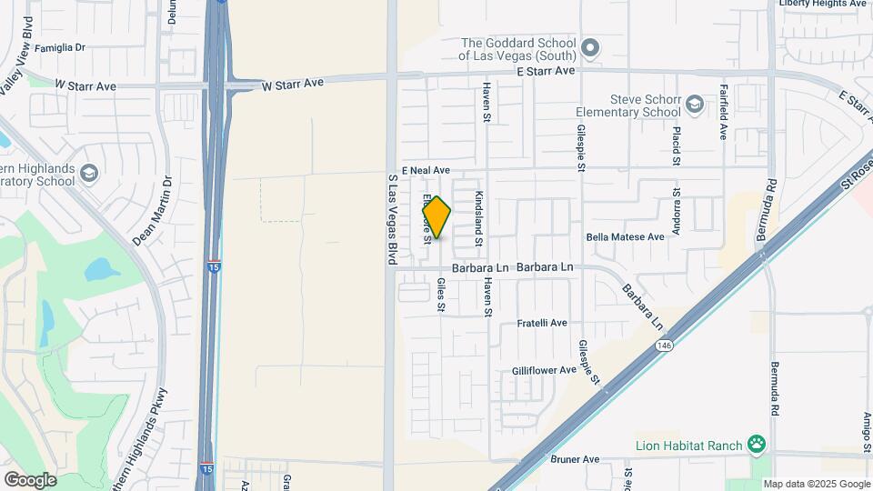 11645 Giles St Map and Location Details