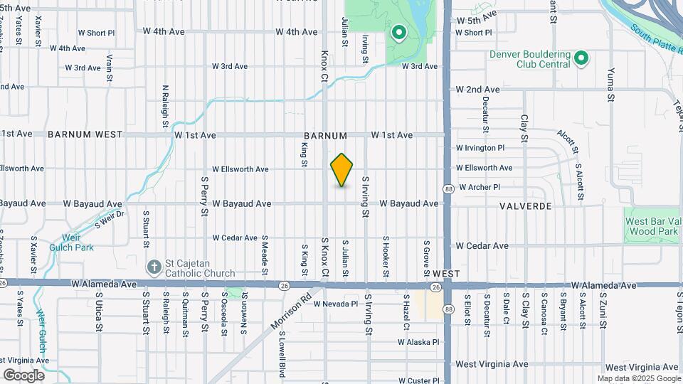 53 S Julian St Mapa y Detalles de la Ubicación