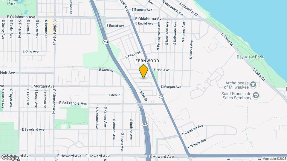 2221 E Vollmer Ave, Unit LOWER Map and Location Details