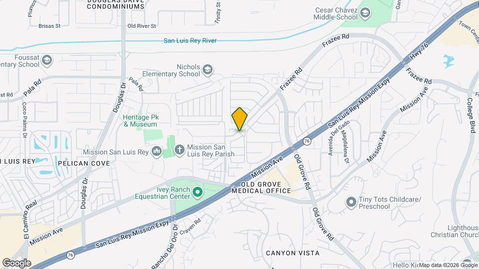 4260 C. Del Vista Map and Location Details