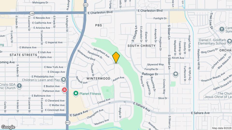 5418 Silverheart Ave Map and Location Details