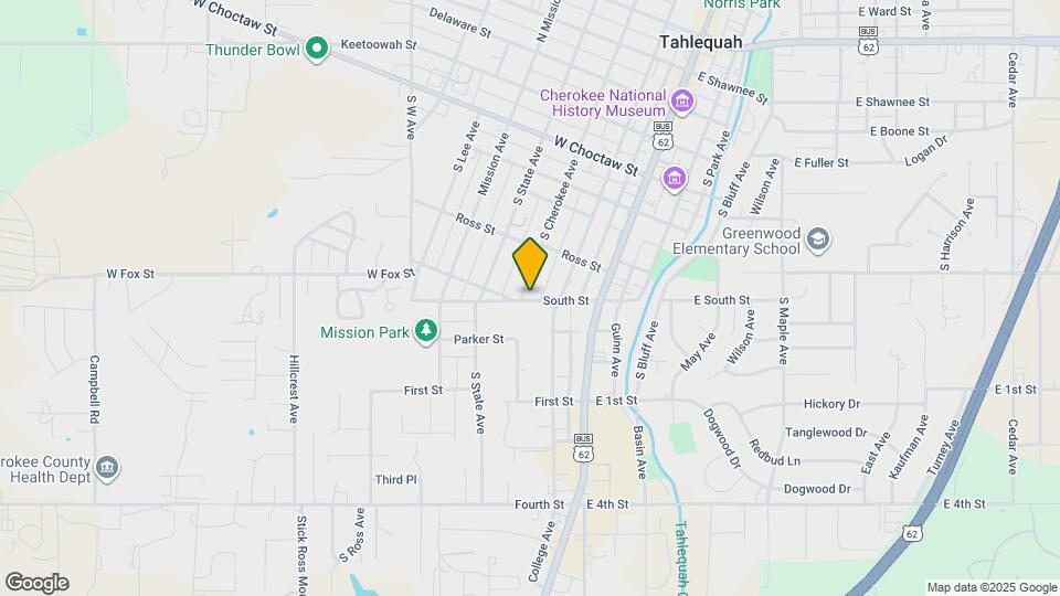 549 S Cherokee Ave Map and Location Details