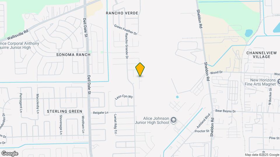 1618 Mustang Canyon Way Mapa y Detalles de la Ubicación