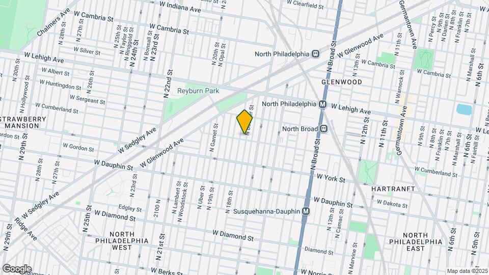 2502 N Bouvier St Map and Location Details