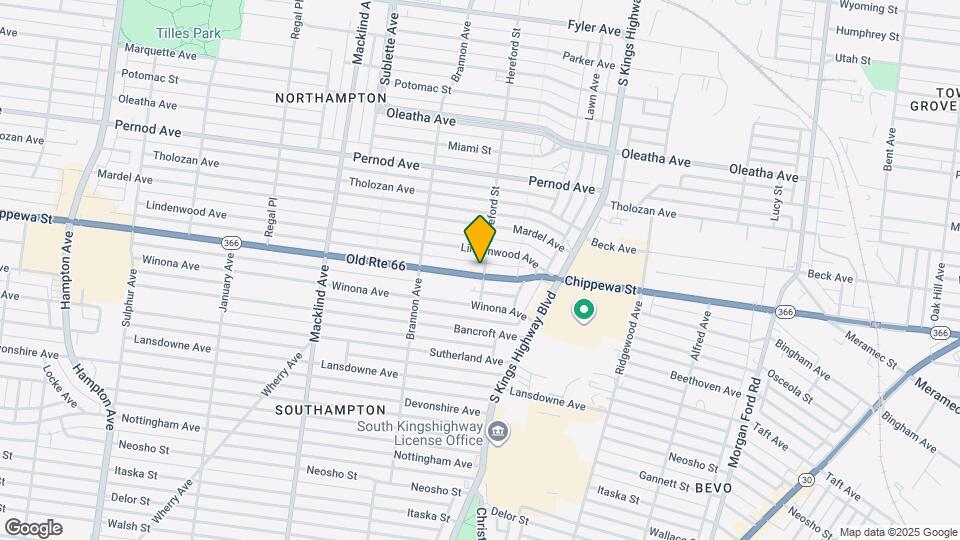 3915 Hereford St Map and Location Details