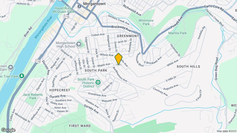 445 Harner St Map and Location Details