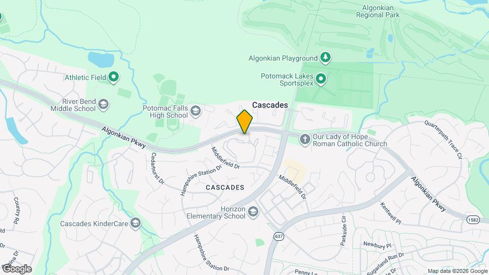 46602 Ellicott Sq, Unit 103 Map and Location Details