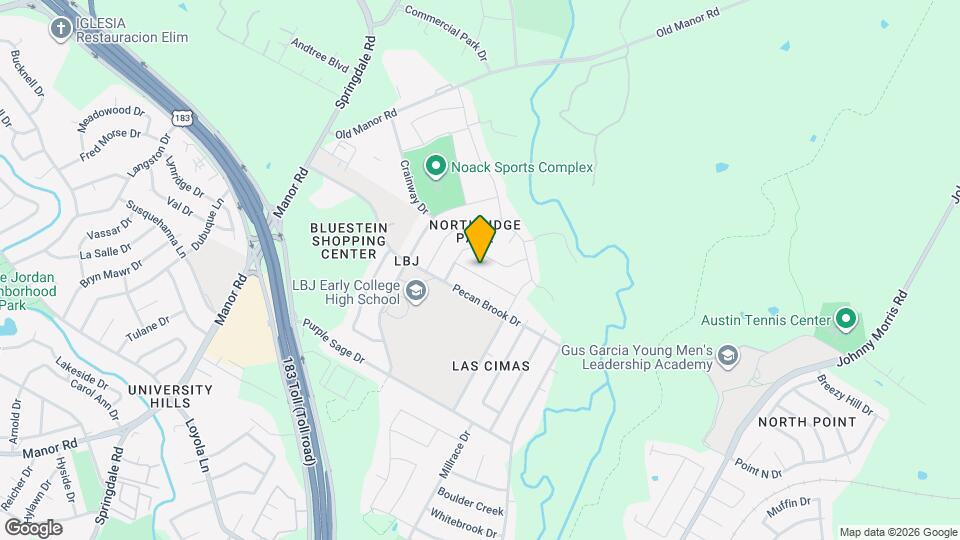 5410 Burgundy Dr Mapa y Detalles de la Ubicación
