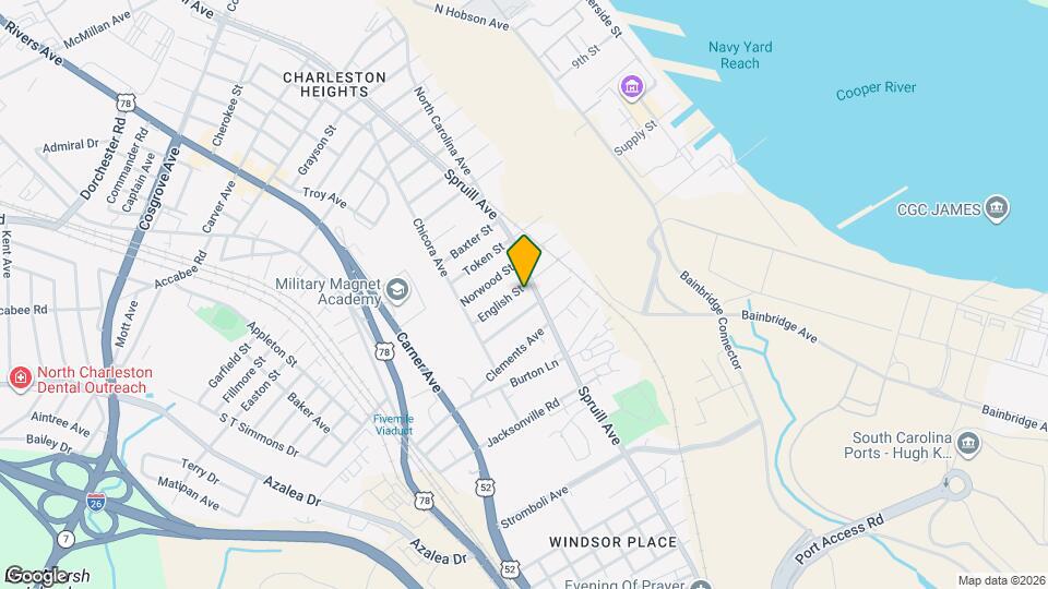 1905 English St Map and Location Details