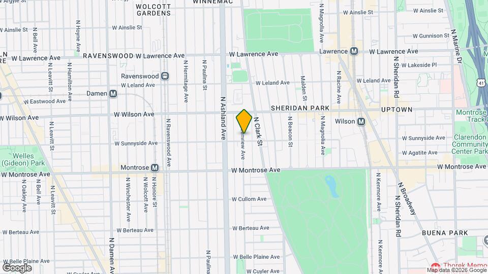 4505 N Greenview Ave, Unit 3W Map and Location Details