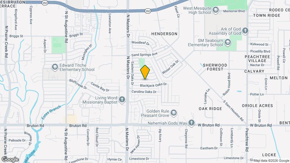 10308 Oak Branch Ln Map and Location Details