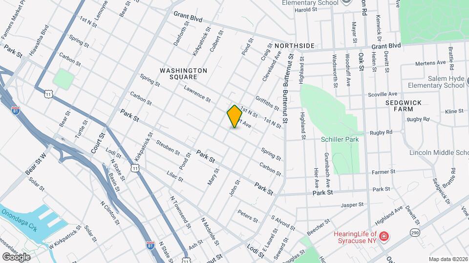 322 Spring St Map and Location Details