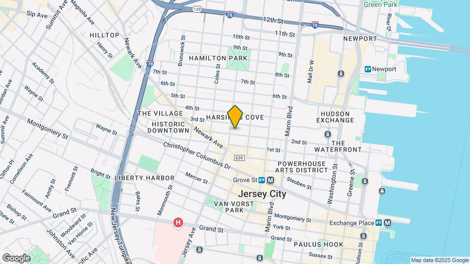 282 2nd St Map and Location Details