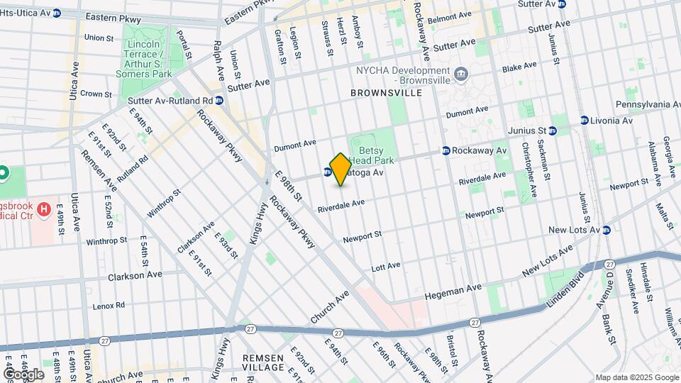 816 Saratoga Ave Mapa y Detalles de la Ubicación